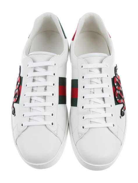 gucci kingsnake ace on feet|GUCCI® US Official Site.